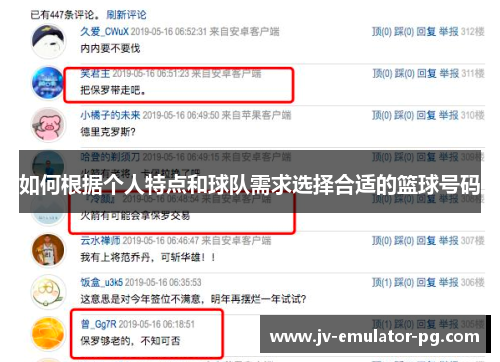 如何根据个人特点和球队需求选择合适的篮球号码 如何根据个人特点和球队需求选择合适的篮球号码